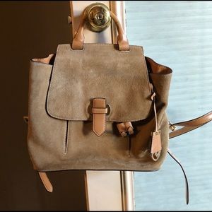 MK suede mini backpack purse